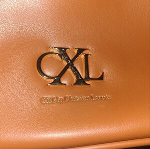 Christian Lacroix beautiful NWOT leather makeup/travel bag